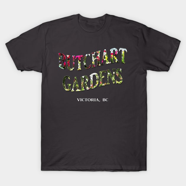 Butchart Gardens Mosaic T-Shirt by swiftjennifer